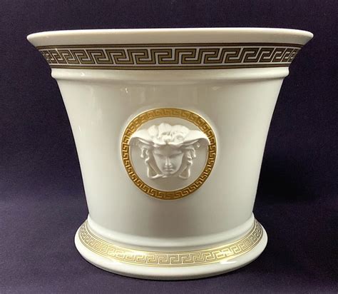 fake versace vase|rosenthal Versace pic high quality.